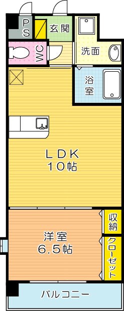 エヴァーグリーンＮ 間取り図