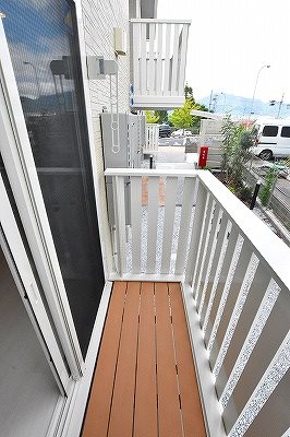 ヴェルジェ深田Ⅴ ベランダ