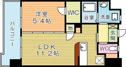 ミーナ原町 202号室 間取り