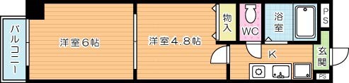 ヴァリーゴールド足立 302号室 間取り