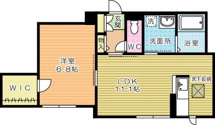 ＮＡＤＹＡ上富野 (ナディア上富野) 間取り図