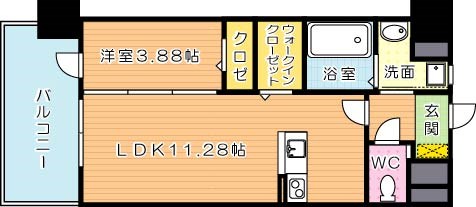 LEGEND157（レジェンド157） 602号室 間取り