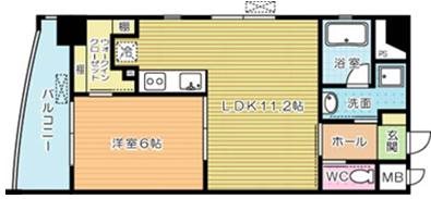 フェリーチェ中井けやき通り 101号室 間取り