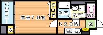 リバーサイドサン 間取り図