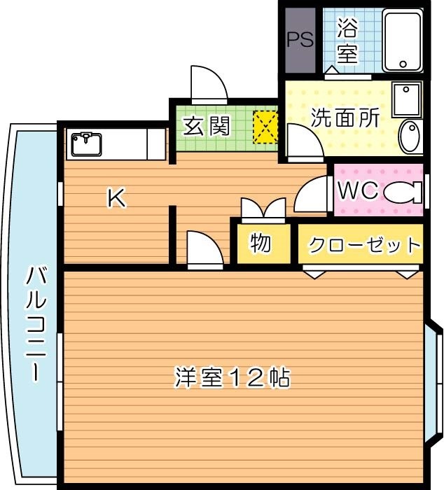 リオヒロタ 間取り図