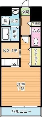 ルナ・グランデ 905号室 間取り