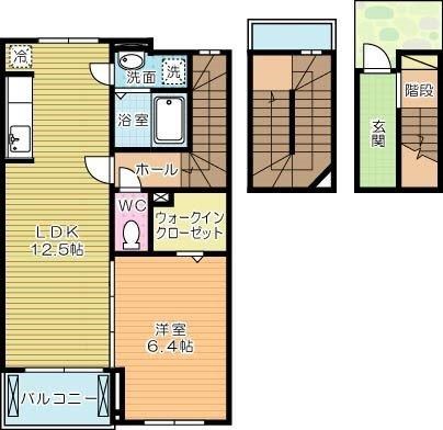 アーバンフォレスト下曽根  302号室 間取り