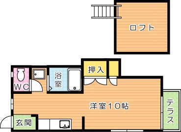 シティベール浅川Ⅱ 間取り図