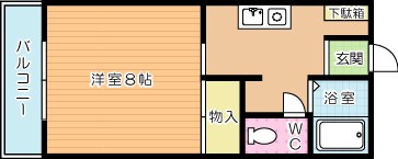 ビーライン足原 間取り