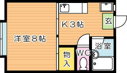 キャンパスシティⅡ 間取り