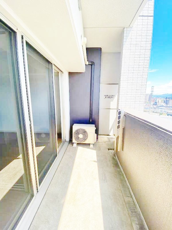 ウイングス西小倉 ベランダ