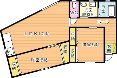 パークハウス小嶺　B 間取り図