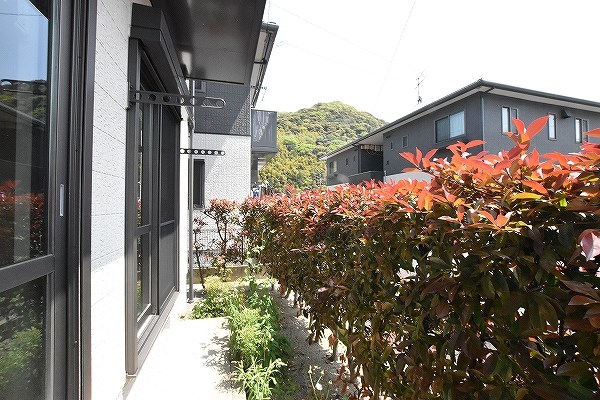 シャーメゾンみちC棟 ベランダ