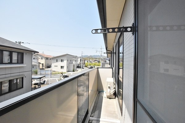 パルテールヴィラ　Ａ棟 ベランダ