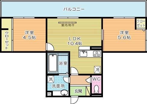 Lieu de repos（エルデルポ） 間取り