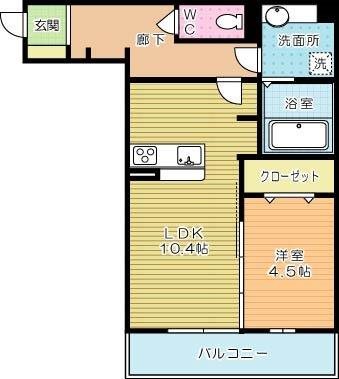 グランルージュ桜  間取り図