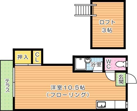 シティベール医生ヶ丘 間取り