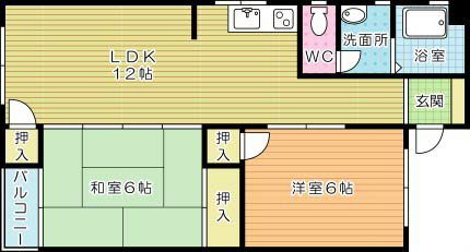 吉田ビル  101号室 間取り