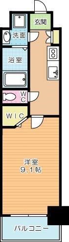 グランシャリオ三萩野 1203号室 間取り