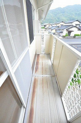 ファミールヒイラギＢ ベランダ