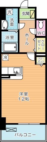 エヴァーグリーンQ  間取り図