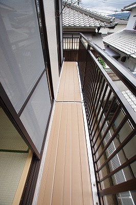 クレフォート星和台 ベランダ