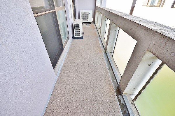 ニューガイア上石田  ベランダ