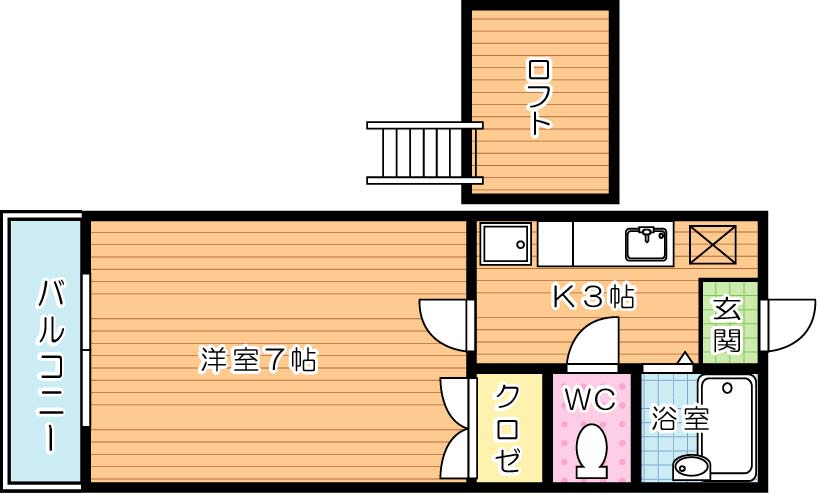 コンドミニアム医生ヶ丘Ⅲ   間取り図