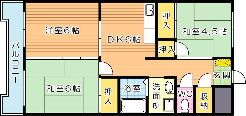 レイ前田 間取り