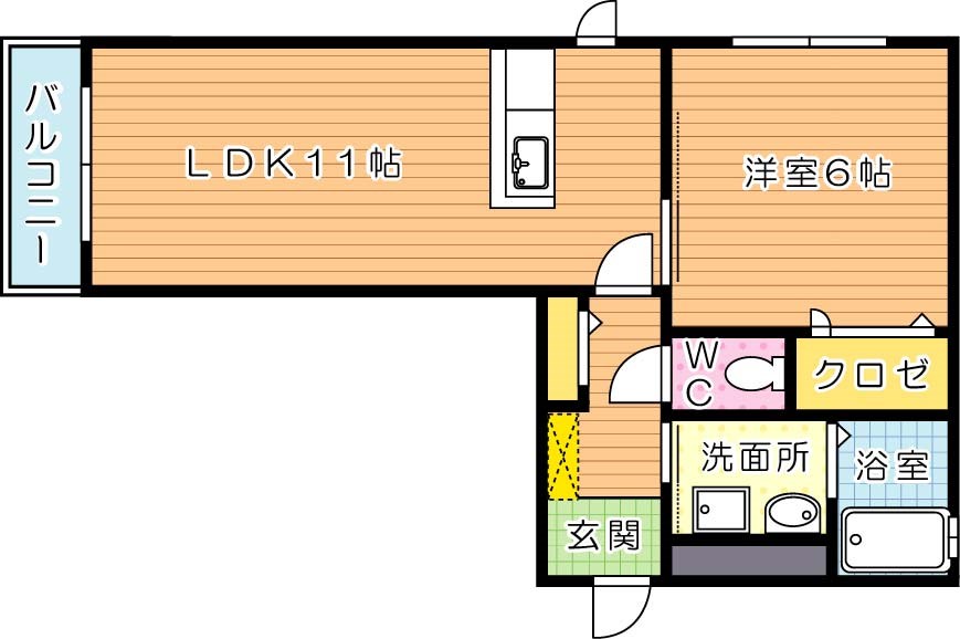 セレーノ宮前　 間取り