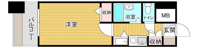 ダイナコート小倉下到津Ⅱ 503号室 間取り