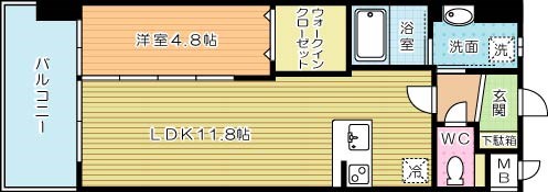 ビッグファミリー葛原Ⅱ 605号室 間取り