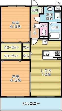 ユーミー雅び   302号室 間取り