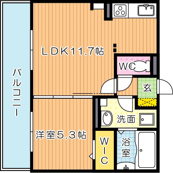 Droom相生町 間取り図