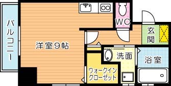 ラグーナ黒崎 302号室 間取り