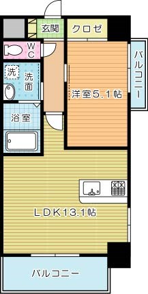 ＭＤＩシエルコンティーレ曽根北町 間取り図