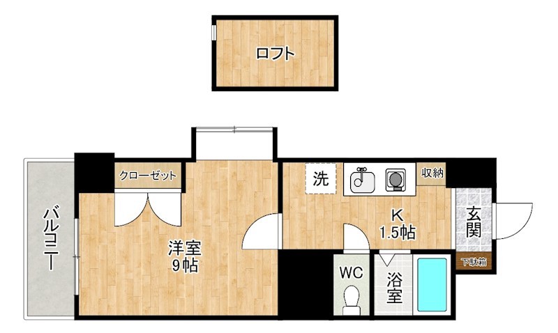 Foxey　(フォクシー) 1006号室 間取り