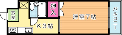クライムハイツ寿山 302号室 間取り