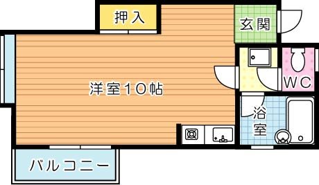  クレスト茶売 間取り図