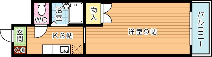 ルメイヤー折尾 間取り図