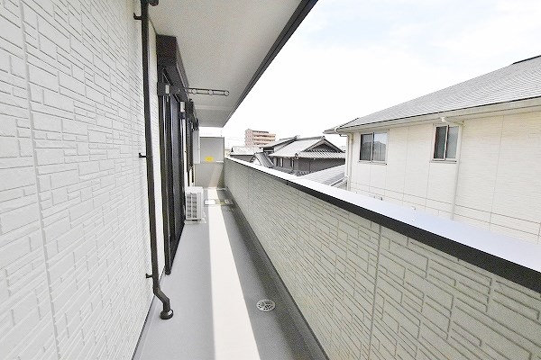 モンステラ朽網駅前 ベランダ