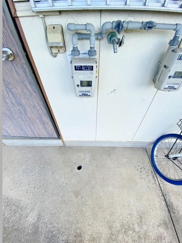 ハイツ到津の森   ベランダ