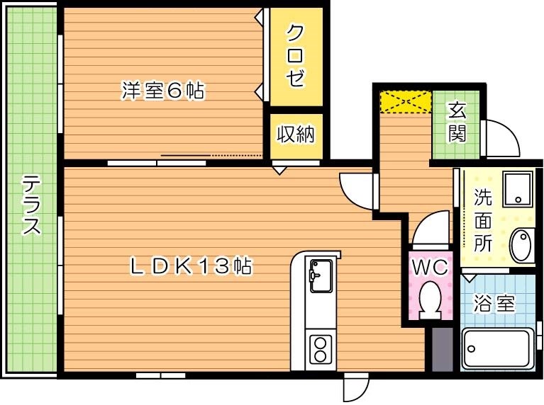 Kronos杉守（クロノス杉守） 間取り