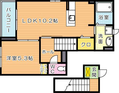 ブルックサイドアベニュー 間取り図