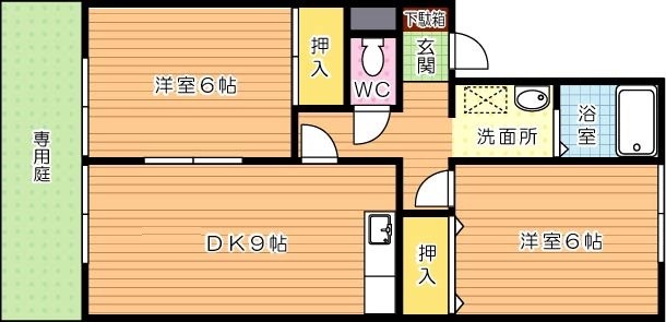 ヴィルヌーブ本城 間取り図