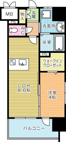 デザイナーズ　ざ・片野  間取り図