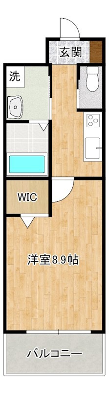 ZEGUNA（ゼグナ） 802号室 間取り