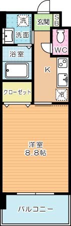 グレース上富野 間取り
