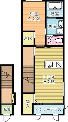 グランメゾン浅生 202号室 間取り