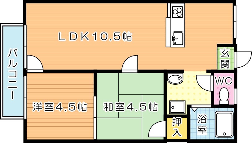 プチメゾン高須 間取り図